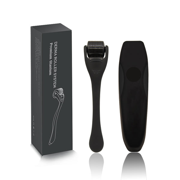 Beard Microneedle Roller - Black / 0.25mm / 1PC - Shopfinity Supplier