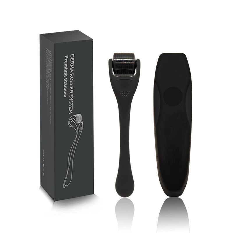 Beard Microneedle Roller - Black / 0.25mm / 1PC - Shopfinity Supplier